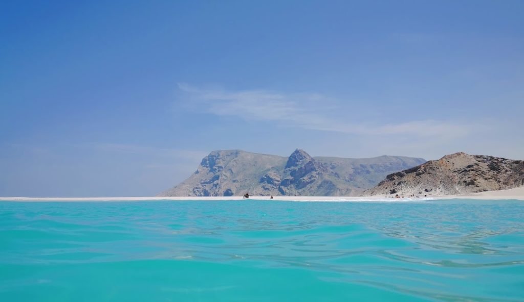 Qalansiyah beach in Yemen