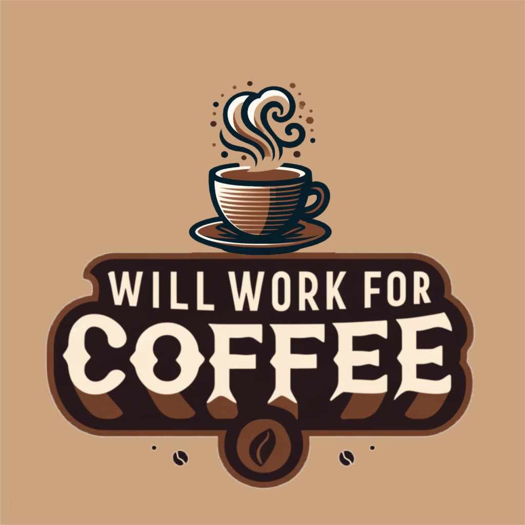 logo for willworkforcoffee.com